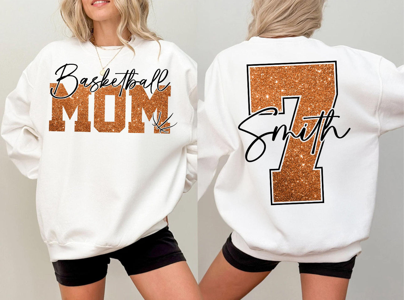 Basketball Mom CUSTOMIZABLE Sweatshirt