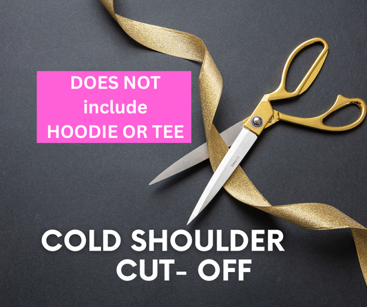 Cold Shoulder Cut Off