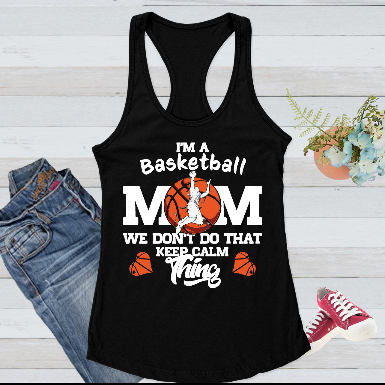 Basketball Mom Tank