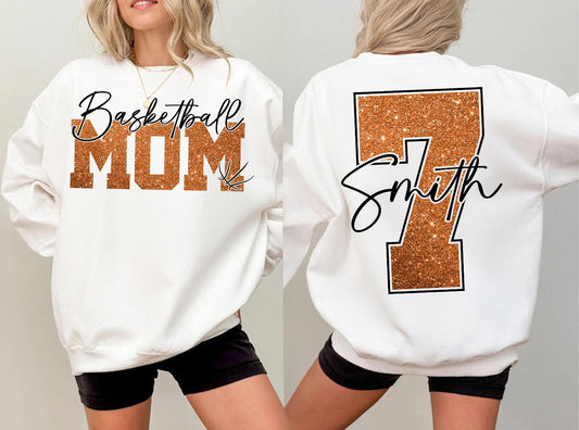 Basketball Mom CUSTOMIZABLE Sweatshirt